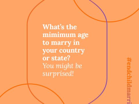 What's the minimum age to marry in your country?