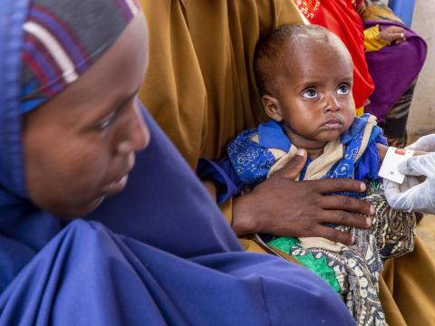 In southern Somalia, across Baidoa and Dollow a combination of drought and high food prices are creating a perfect storm