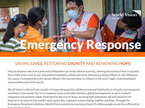 Capacity Statement | Emergency response