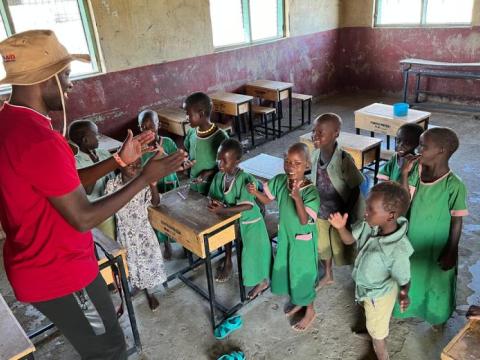 Martin, emergency field communicator in Kenya