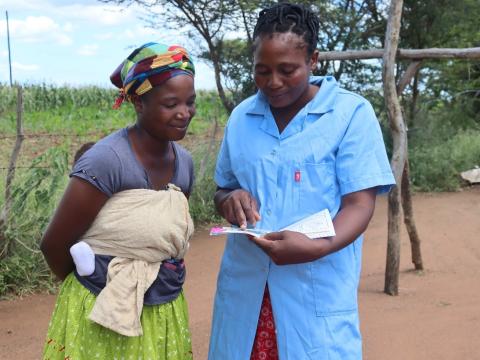 KNOWLEDGE SAVES AN UNBORN BABY FROM THE MAMISA COMMUNITY