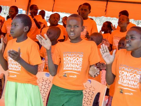 In partnership with the government among other stakeholders, World Vision is supports accelerated learning programmes that enable out-of-school children to get educated and prosper in life. ©World Vision Photo 