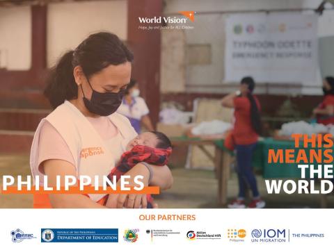 Disaster risk reduction work by World Vision Foundation in the Philippines