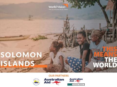 Disaster risk reduction work by World Vision Solomon Islands