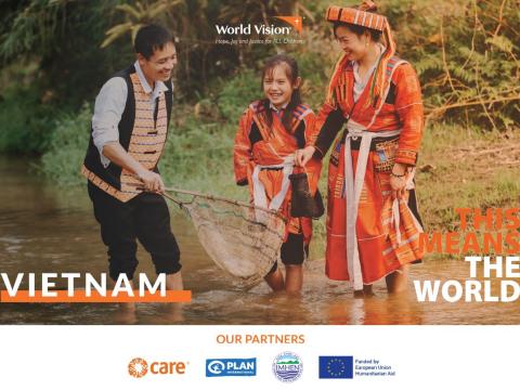 Disaster risk reduction work by World Vision Vietnam