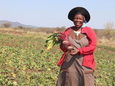 “GARDEN A DOOR TO EXIT POVERTY FOR ME AND MY CHILDREN” 