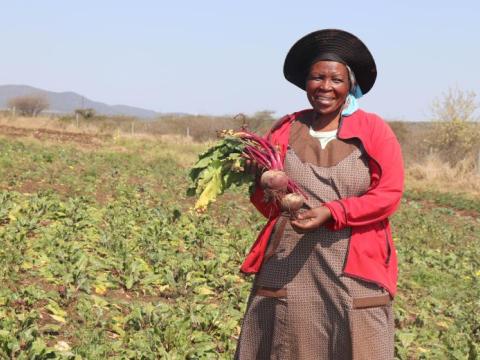 “GARDEN A DOOR TO EXIT POVERTY FOR ME AND MY CHILDREN”