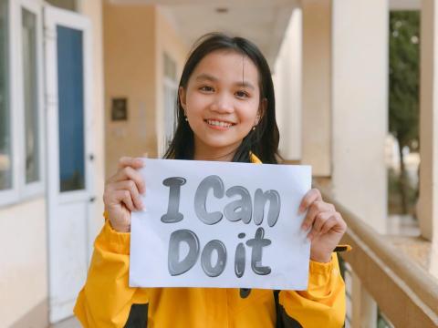 Thu from Vietnam finds a friend for the first time thanks to child sponsorship