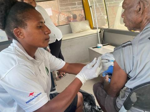 Covid-19 vaccine shot