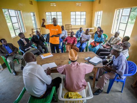 World Vision staff in Channel of Hope training