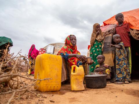 Somalia Hunger Crisis - Drought displacement