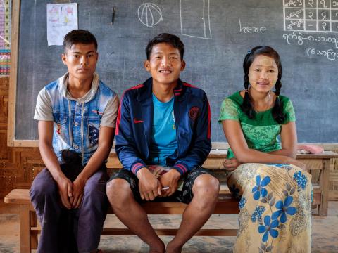 These young leaders are part of a local Youth Club in a small remote village in a “fragile pocket” in Kachin State