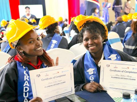 Young vulnerable women benefit from new vocational training