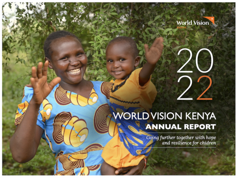 World Vision Kenya 2022 Annual Report - Cover Page