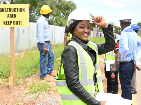 ZAMBIA’S ONLY FEMALE CIVIL ENGINEER