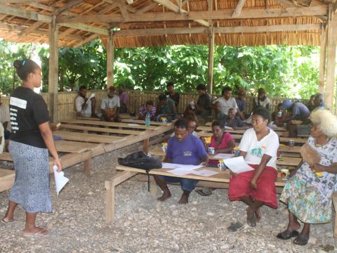 World Vision Team at North Malaita