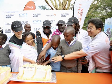 World Vision and KOICA launch climate change project in Narok County 