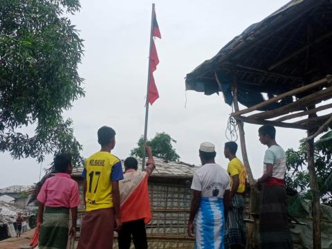 Early warnings urge children and families to heed government preparedness and evacuation measures a day before Cyclone Mocha hits.