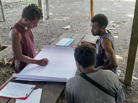 Hazard mapping in Makira