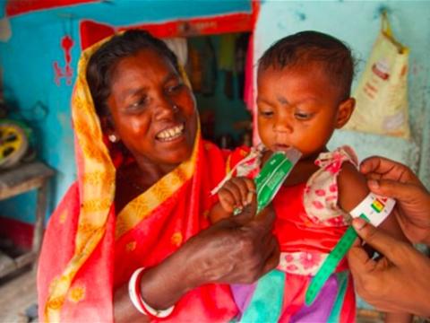 Treatment of severe acute malnutrition through the Integrated Child Development Scheme in Jharkand State, India