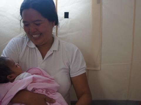Philippines: keeping mothers and babies healthy after disaster