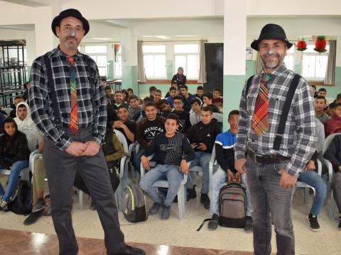 Theatre for social change in the West Bank