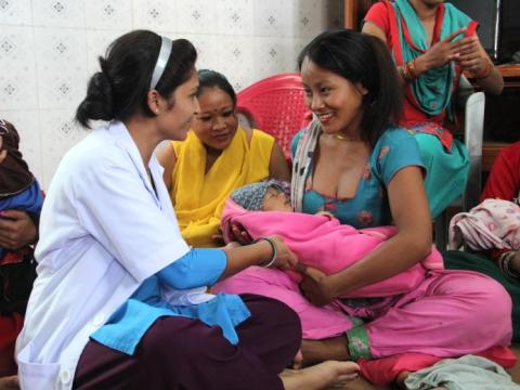 Breastfeeding support after the earthquake