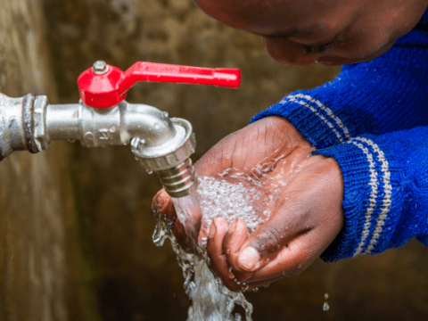A new tap in Southern Rwanda