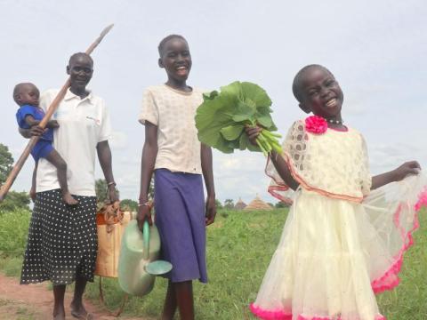 Breastfeeding mothers in South Sudan find solutions to fight malnutrition amid hunger and the pandemic