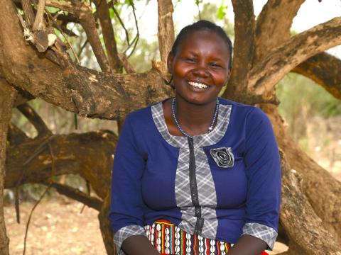 Chepundo is a passionate anti-FGM champion in her community in Baringo County, Kenya. ©World Vision Photo/Sarah Ooko.
