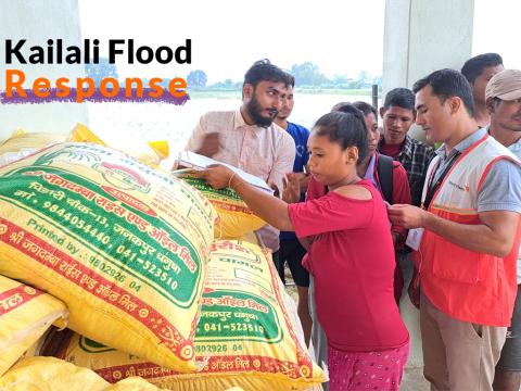 Kailali flood response