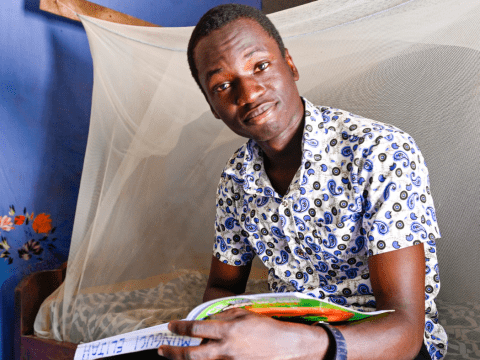 Omega Dada, World Vision Young Leader, at the EHF