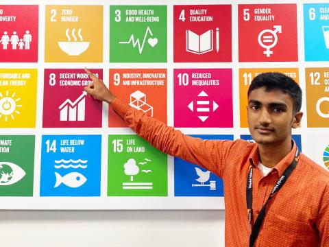 Lukman at the SDG meeting in New York