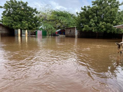 In Doolow town, Gedo region, in southern Somalia, severe floods have forced families to abandon their homes. Ongoing rains have caused the water levels in the Juba and Dawa river to rise. 