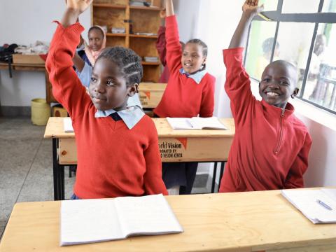 Learners during a lesson at TBA School