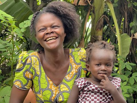 Love and her daughter Sarah