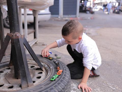 Children on the street