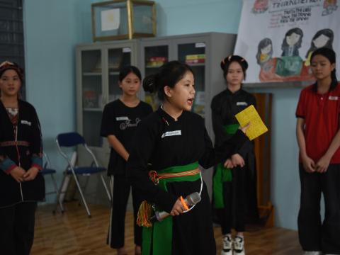 32,003 children participate on a monthly basis to learn life-skills and carry out child-led initiatives to raise their voices on children’s issues