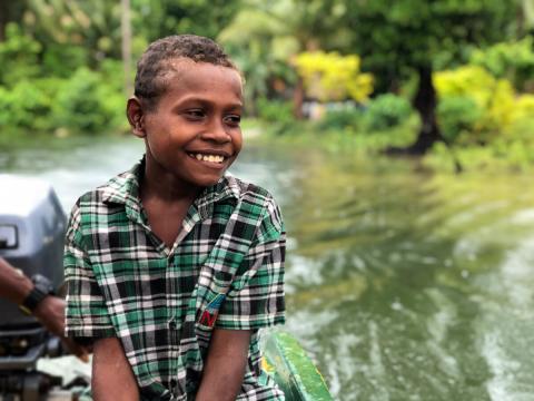 A child from Solomon Islands