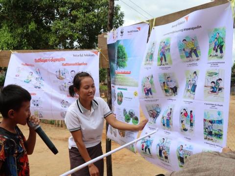 It starts with me campaign, Laos