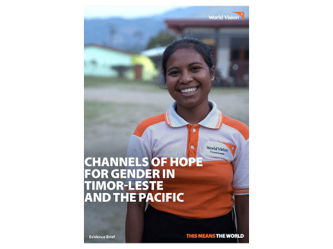 Channels of Hope for gender