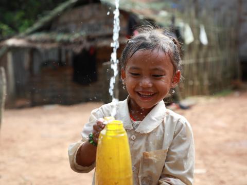 Improved water sources in Laos