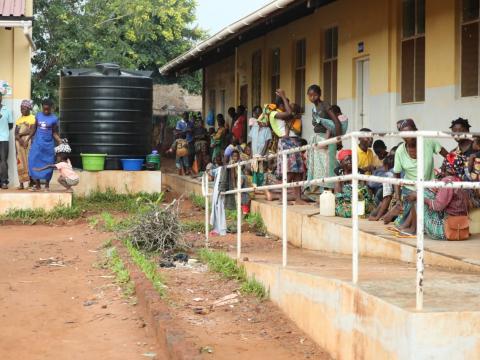 Women and children are the majority among the displaced people as a result of the new surge of attacks in Cabo Delgado. 