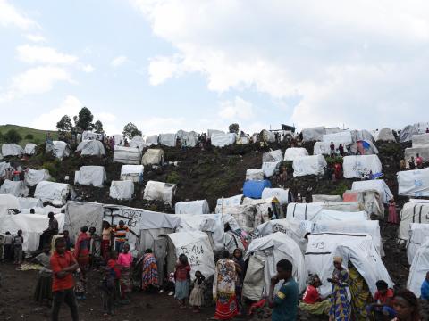 photo of internal displaced people in Kasha camps