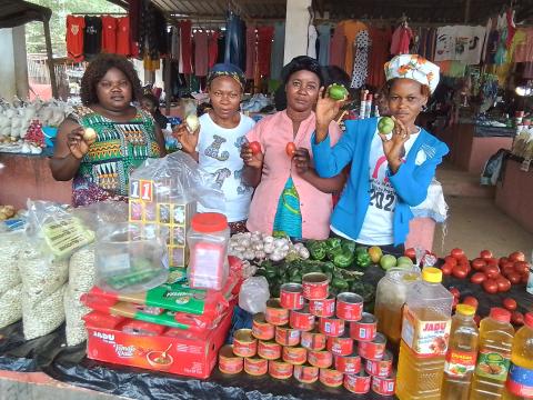 beneficiárias no mercado