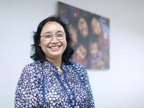 Hsa Thu Lay, Finance and Support Services Director at World Vision International Myanmar