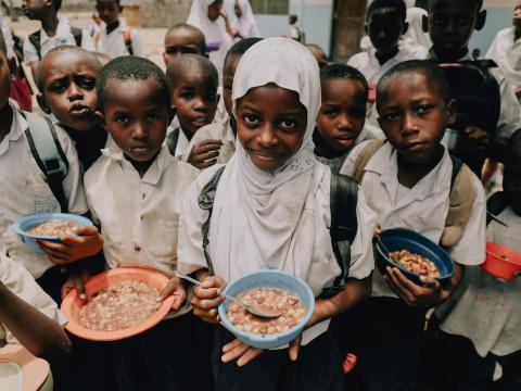 School feeding programme in Tanzania