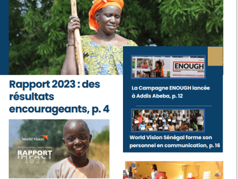Le numéro de mars 2024 Newsletter World Vision Sénégal 