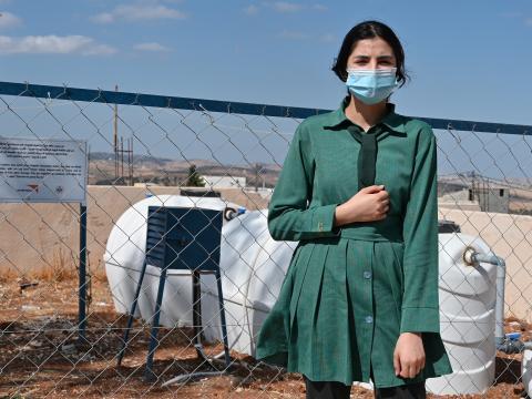 Middle East children affected by climate change