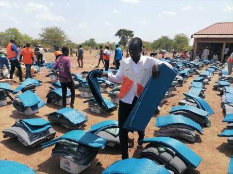 NFI distributions in South Sudan